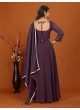 Wine Faux Georgette Readymade Anarkali Suits | Embroidered MAHEK VOL-1 1464 Wine Faux Georgette Readymade Anarkali Suits | Embroidered MAHEK VOL-1 1464