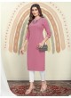 Pink Cotton Readymade Kurti | Embroidered MIRROR VOL-1 661