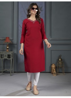 Mirror Vol-02-665 to 668 By Moksh Ready-made Kurti With Lycra Pent