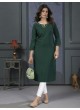 Green Cotton Readymade Kurti with Pant and Embroidery from MIRROR VOL-2 Without Pent 667 Green Cotton Readymade Kurti with Pant and Embroidery from MIRROR VOL-2 Without Pent 667