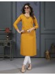 Mustard Cotton Readymade Kurti with Pant and Embroidery from MIRROR VOL-2 Without Pent 668 Mustard Cotton Readymade Kurti with Pant and Embroidery from MIRROR VOL-2 Without Pent 668