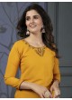 Mustard Cotton Readymade Kurti with Pant and Embroidery from MIRROR VOL-2 Without Pent 668 Mustard Cotton Readymade Kurti with Pant and Embroidery from MIRROR VOL-2 Without Pent 668