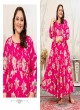 Pink Rayon Readymade Long Kurti | Digital Print PLUS SIZE JOY VOL-1 8649 Pink Rayon Readymade Long Kurti | Digital Print PLUS SIZE JOY VOL-1 8649