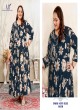 Navy Blue Rayon Readymade Long Kurti | Digital Print PLUS SIZE JOY VOL-1 8650