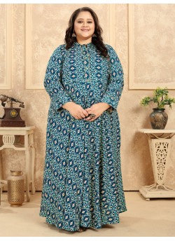 Plus Size Vol-2-8625 to 8628 By Moksh Ready-made Designer Long Kurti