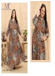 Brown Rayon Readymade Long Kurti | Digital Print PLUS SIZE VOL-2 8626