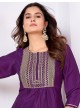 Purple Silk Readymade Salwar Kameez Embroidered RANGOLI VOL-1 3193 Purple Silk Readymade Salwar Kameez Embroidered RANGOLI VOL-1 3193
