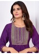 Purple Silk Readymade Salwar Kameez Embroidered RANGOLI VOL-1 3193 Purple Silk Readymade Salwar Kameez Embroidered RANGOLI VOL-1 3193