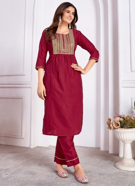 Red Silk Readymade Salwar Kameez Embroidered RANGOLI VOL-1 3194 Red Silk Readymade Salwar Kameez Embroidered RANGOLI VOL-1 3194