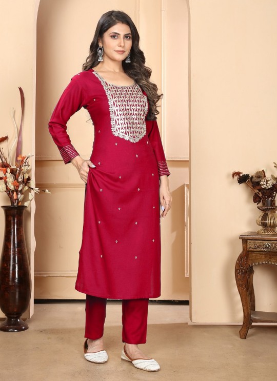 Red Rayon Readymade Salwar Kameez | Heavy Embroidered RASHMI VOL-1 9004 Red Rayon Readymade Salwar Kameez | Heavy Embroidered RASHMI VOL-1 9004
