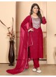 Red Rayon Readymade Salwar Kameez | Heavy Embroidered RASHMI VOL-1 9004 Red Rayon Readymade Salwar Kameez | Heavy Embroidered RASHMI VOL-1 9004
