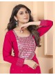Rani Pink Rayon Readymade Salwar Kameez | Heavy Embroidered RASHMI VOL-1 9005 Rani Pink Rayon Readymade Salwar Kameez | Heavy Embroidered RASHMI VOL-1 9005
