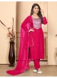 Rani Pink Rayon Readymade Salwar Kameez | Heavy Embroidered RASHMI VOL-1 9005 Rani Pink Rayon Readymade Salwar Kameez | Heavy Embroidered RASHMI VOL-1 9005