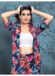Multicolor Viscose Readymade Co-ord Set | Digital Print RIHANA VOL-1 843