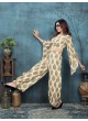 Beige Viscose Readymade Co-ord Set | Digital Print RIHANA VOL-1 845 Beige Viscose Readymade Co-ord Set | Digital Print RIHANA VOL-1 845