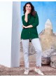 Green Cotton Readymade Shirt | Plain SHIRT VOL-1 2141