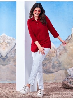 Shirt Vol-2-2145 to 2148 By Moksh Ready-made Women Shirt Collection