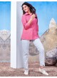 Pink Cotton Readymade Shirt | Plain SHIRT VOL-2 2146