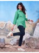 Green Cotton Readymade Shirt | Plain SHIRT VOL-2 2147