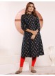 Blue Viscose Maslin Readymade Kurti | Digital Print STAR VOL-1 5112 Blue Viscose Maslin Readymade Kurti | Digital Print STAR VOL-1 5112