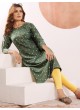 Olive Green Viscose Maslin Readymade Kurti | Digital Print STAR VOL-2 5115 Olive Green Viscose Maslin Readymade Kurti | Digital Print STAR VOL-2 5115
