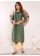Olive Green Viscose Maslin Readymade Kurti | Digital Print STAR VOL-2 5115 Olive Green Viscose Maslin Readymade Kurti | Digital Print STAR VOL-2 5115