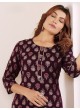 Brown Viscose Maslin Readymade Kurti | Digital Print Surbhi VOL-1 5122 Brown Viscose Maslin Readymade Kurti | Digital Print Surbhi VOL-1 5122
