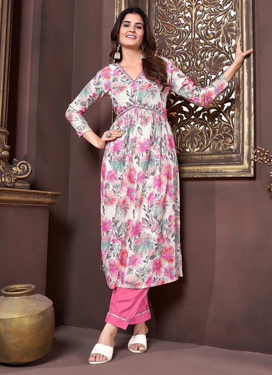 Pink Multicolor Rayon Alia Cut Readymade Salwar Kameez Afgani Alia Vol-1 2225 Pink Multicolor Rayon Alia Cut Readymade Salwar Kameez Afgani Alia Vol-1 2225