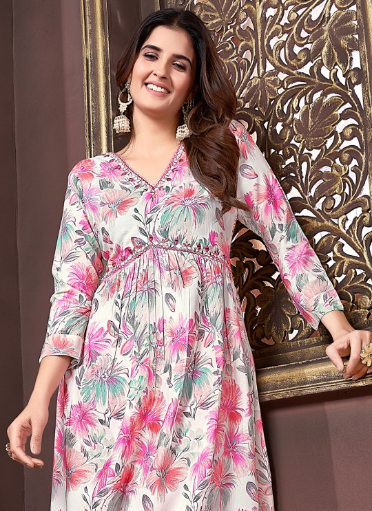 Pink Multicolor Rayon Alia Cut Readymade Salwar Kameez Afgani Alia Vol-1 2225 Pink Multicolor Rayon Alia Cut Readymade Salwar Kameez Afgani Alia Vol-1 2225