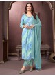Sky Blue Rayon Alia Cut Readymade Salwar Kameez, Afgani Alia Vol-2 2231 Sky Blue Rayon Alia Cut Readymade Salwar Kameez, Afgani Alia Vol-2 2231