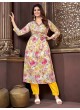 Yellow Rayon Alia Cut Readymade Salwar Kameez Afgani Alia Vol-3 2232 Yellow Rayon Alia Cut Readymade Salwar Kameez Afgani Alia Vol-3 2232