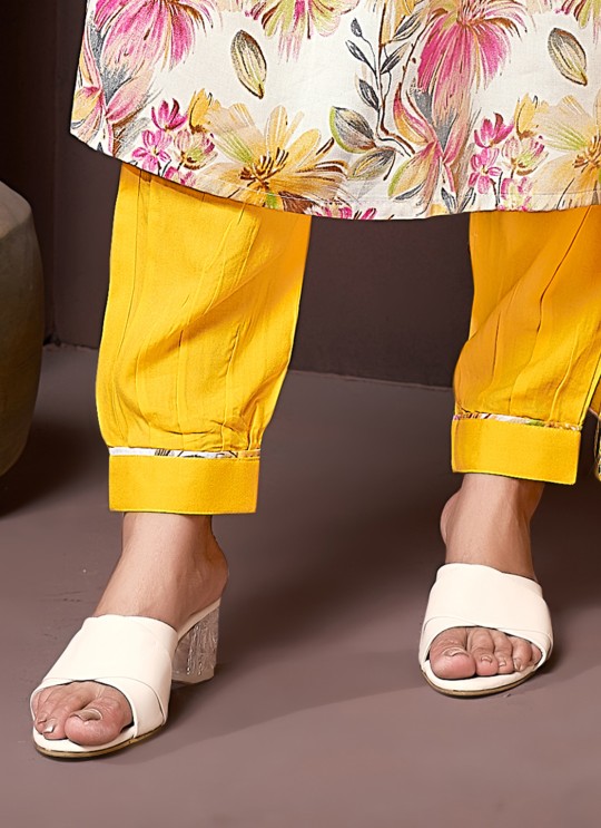 Yellow Rayon Alia Cut Readymade Salwar Kameez Afgani Alia Vol-3 2232 Yellow Rayon Alia Cut Readymade Salwar Kameez Afgani Alia Vol-3 2232