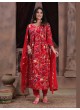Red Rayon Alia Cut Readymade Salwar Kameez Alia Vol-1 2222 Red Rayon Alia Cut Readymade Salwar Kameez Alia Vol-1 2222