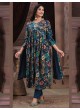Aqua Blue Rayon Alia Cut Readymade Salwar Kameez Alia Vol-2 2224 Aqua Blue Rayon Alia Cut Readymade Salwar Kameez Alia Vol-2 2224