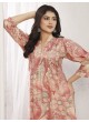 Peach Chanderi Readymade Co-ord Set | Digital Print WONDOR VOL-2 861 Peach Chanderi Readymade Co-ord Set | Digital Print WONDOR VOL-2 861