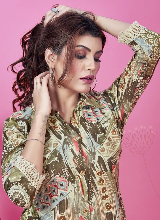 Multicolor Rayon Readymade Co-ord Set | Digital Print WOW VOL-1 813 A Multicolor Rayon Readymade Co-ord Set | Digital Print WOW VOL-1 813 A