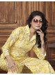 Yellow Rayon Readymade Co-ord Set | Digital Print WOW VOL-2 852 Yellow Rayon Readymade Co-ord Set | Digital Print WOW VOL-2 852