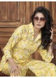 Yellow Rayon Readymade Co-ord Set | Digital Print WOW VOL-2 852 Yellow Rayon Readymade Co-ord Set | Digital Print WOW VOL-2 852