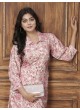 Beige & Pink Rayon Readymade Co-ord Set | Digital Print WOW VOL-2 854 Beige & Pink Rayon Readymade Co-ord Set | Digital Print WOW VOL-2 854