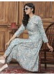 Beige & Sky Blue Rayon Readymade Co-ord Set | Digital Print WOW VOL-2 855 Beige & Sky Blue Rayon Readymade Co-ord Set | Digital Print WOW VOL-2 855