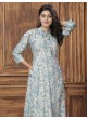 Beige & Sky Blue Rayon Readymade Co-ord Set | Digital Print WOW VOL-2 855 Beige & Sky Blue Rayon Readymade Co-ord Set | Digital Print WOW VOL-2 855