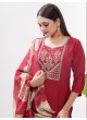 Maroon Silk Readymade Salwar Kameez | Heavy Sequence Embroidery YARA VOL-1 9007 Maroon Silk Readymade Salwar Kameez | Heavy Sequence Embroidery YARA VOL-1 9007
