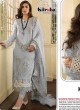Grey Georgette Embroidered Pakistani Shalwar SC/019559