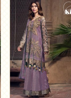 Jannat Attraction 11002 Colours BY Kilruba 11002C Purple Designer Pakistani Shalvar Kameez SC/017691