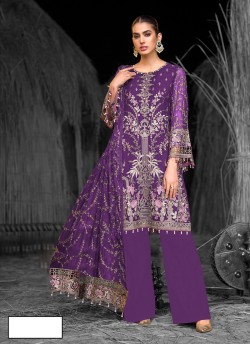 Kilruba 139 to 147 Series Purple Georgette Pakistani Suit Kilruba-K-139
