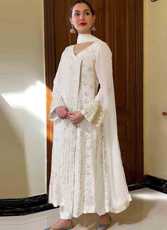 Kilruba 139 to 147 Series White Georgette Pakistani Suit Kilruba-K-147