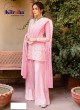 Kilruba 140 Colours Peach Georgette Pakistani Suit Kilruba-K-140 Pink SC/019131