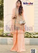 Kilruba 65 Colours Vol 1 Peach Net Pakistani Suit Kilruba k-65 L Kilruba 65 Colours Vol 1 Peach Net Pakistani Suit Kilruba k-65 L