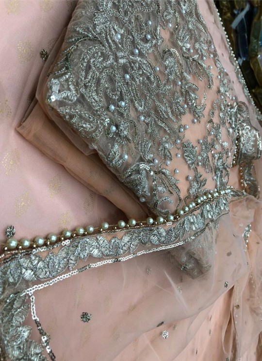 Kilruba 65 Colours Vol 1 Peach Net Pakistani Suit Kilruba k-65 L Kilruba 65 Colours Vol 1 Peach Net Pakistani Suit Kilruba k-65 L