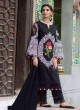 Black Cambric Cotton Straight Cut Suit Monochrome By Kilruba SC018284 Black Cambric Cotton Straight Cut Suit Monochrome By Kilruba SC018284